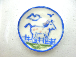 Country Style plate - Horse