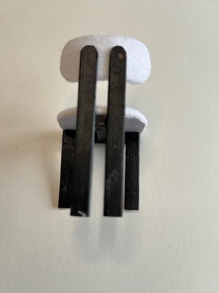 Miniature chairs set of 4 1/12th scale