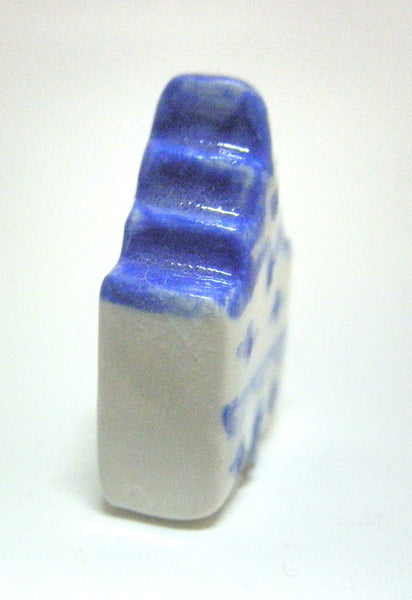 Miniature artist handmade ceramic Dutch cottage C