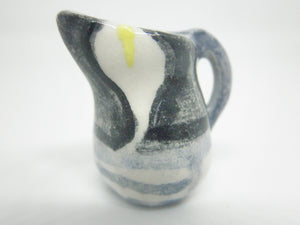 Miniature Picasso inspired pitcher - lilies