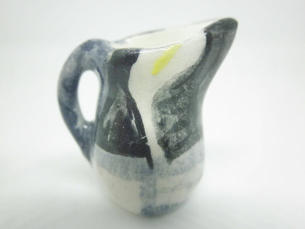 Miniature Picasso inspired pitcher - lilies