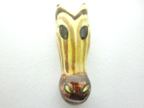 Miniature African art animal mask - Hyena