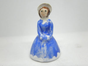 Miniature Christmas Caroler Lady