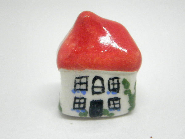 Cottage with red roof