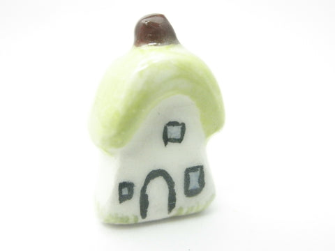 Fairy woodland cottage with thatched roof - 1/12th ceramic